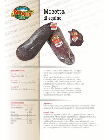 Mocetta di Equino 1,7kg