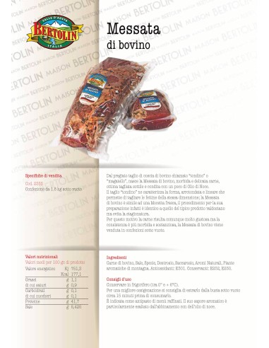 Messata di Bovino 1,8kg