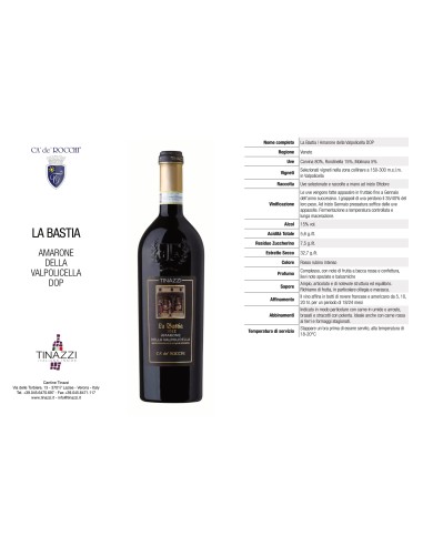 Amarone Valpolicella - La Bastia - Tinazzi