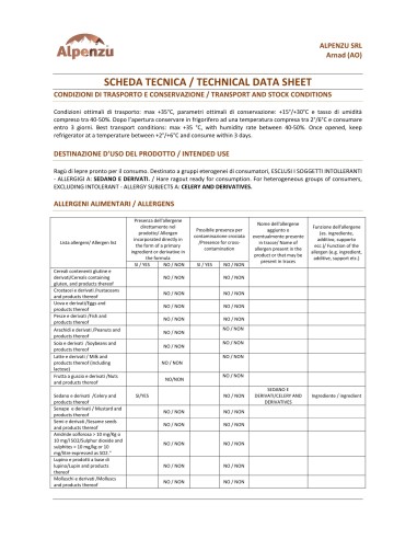 Ragù di Selvaggina Lepre Alpenzu