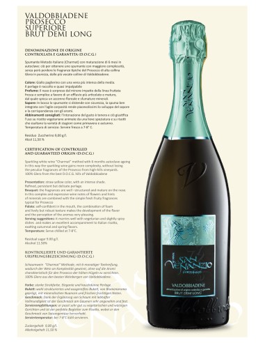 Valdobbiadene Prosecco Superiore Demi Long